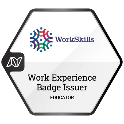 WorkSkills Work Experience Badge Issuer badge - educator