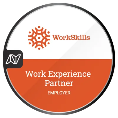WorkSkills Work Experience Partner badge - employer
