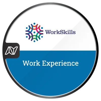 WorkSkills Work Experience badge - learner